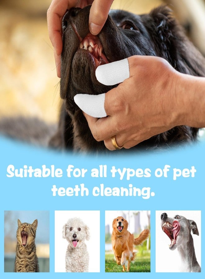 Quxddy 40Pcs Microfiber Fingerbrush, Dogs Fingerbrush, Dogs Finger Toothbrush, Suitable for Small Pets, Remove Dog Tartar, Toothbrush for Dog - Image 3