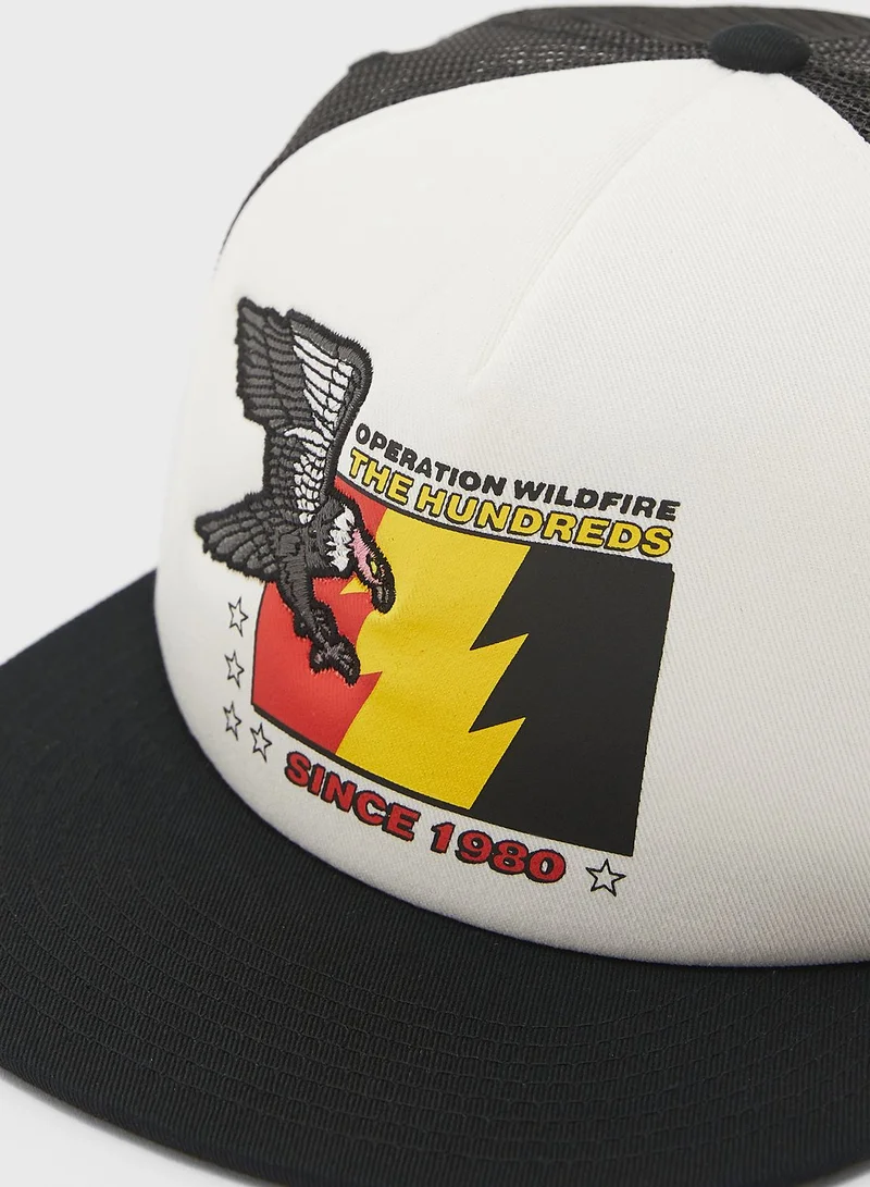The Hundreds Wild Fire Snapback