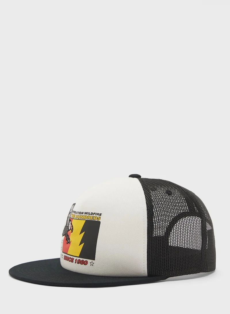 The Hundreds Wild Fire Snapback