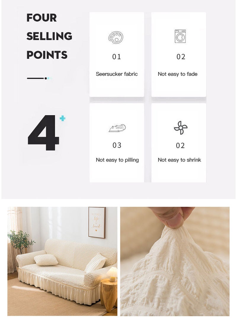 Sharpdo European Non-slip Four Seasons Sofa Cover - Image 2