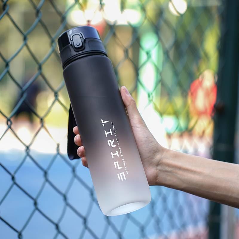HSR Portable Leakproof Bpa Free Plastic Motivational Water Bottle for Men & Women Perfect for Travel, Gym, Office, Sports, hiking, cycling Water Bottle (1 L) - Image 5