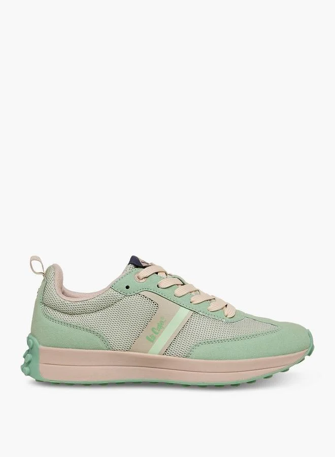 Lee Cooper Green Women Lace-Up Sneakers for Women | Best Price UAE