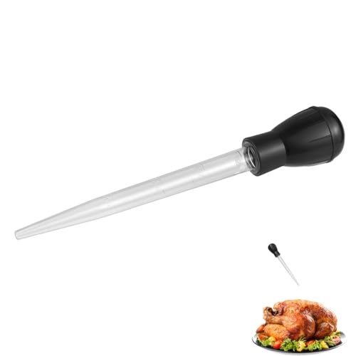 Harniruco Premium Turkey Basters for Cooking – Baster Syringe for Hot Liquids – Meat and Food Injector – Essential Thanksgiving Cooking Tool – Turkey Baster Large with Easy-to-Read Measurements - Image 1