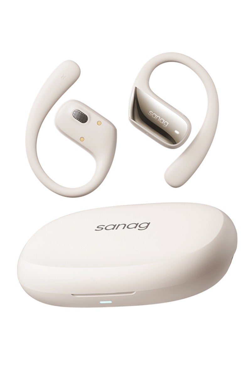 sanag G3S Open-Ear Bluetooth Headphones, Silicone Comfort, 75H Battery, IPX5 Waterproof, Cinematic Spatial Sound, Smart App - Image 1