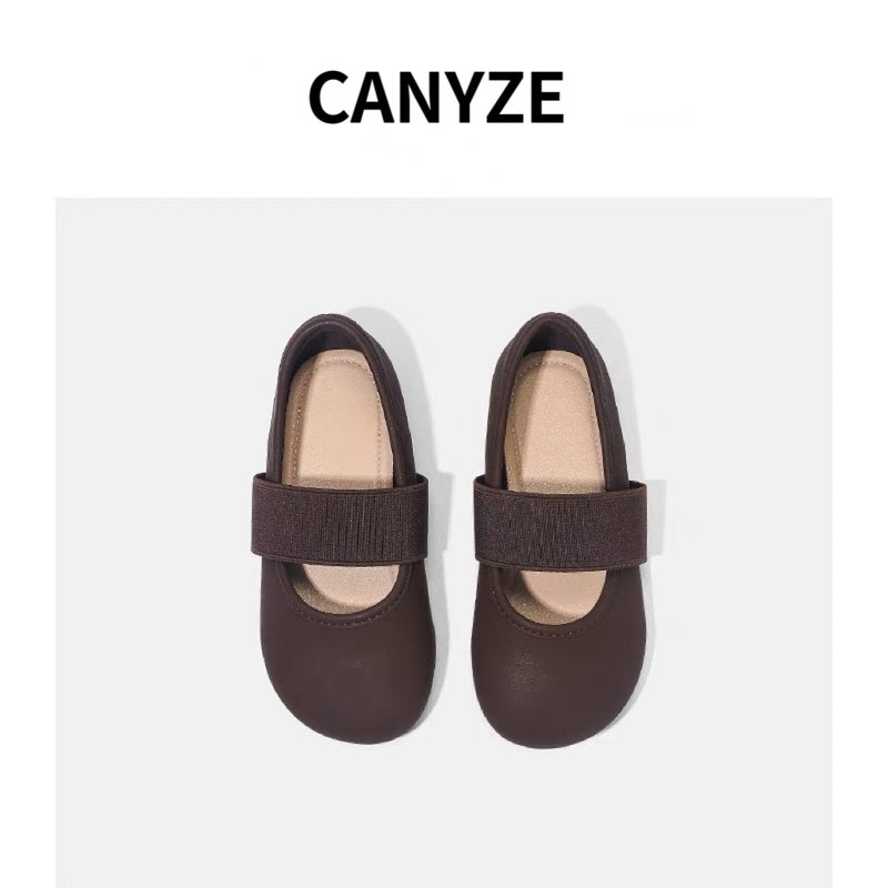 Canyze Girls' Leather Shoes 2024 Korean Style Catwalk Children'S Princess Shoes Lightweight Soft Sole Children'S Small Fragrance Style - Image 4