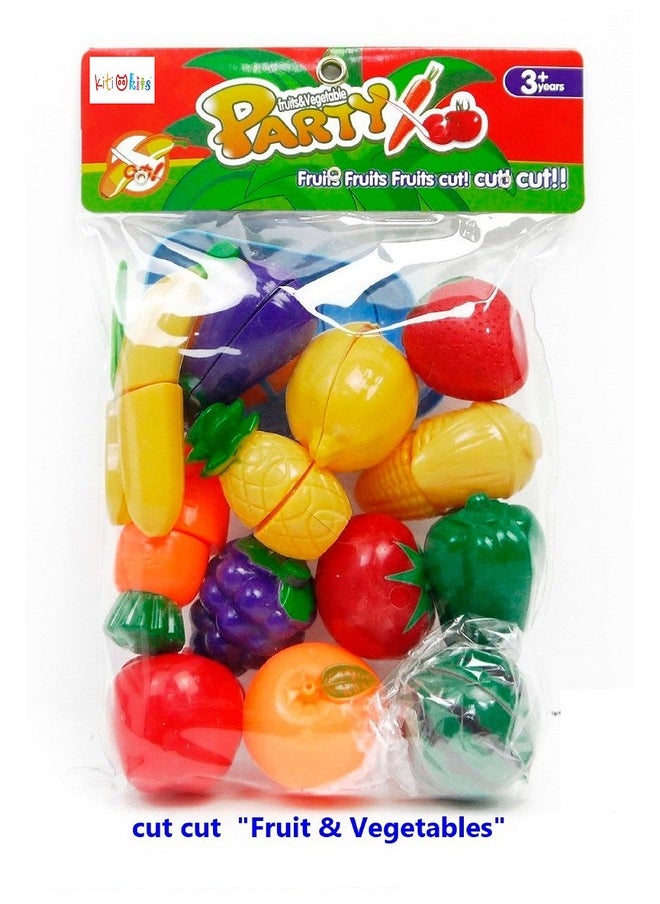 Kiti Kits KITI KITS® Real Time Cutting Food and Vegetable Play Set (Fruit)  - Image 4