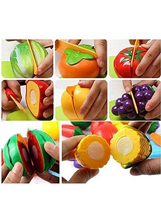 Kiti Kits KITI KITS® Real Time Cutting Food and Vegetable Play Set (Fruit)  - Image 2