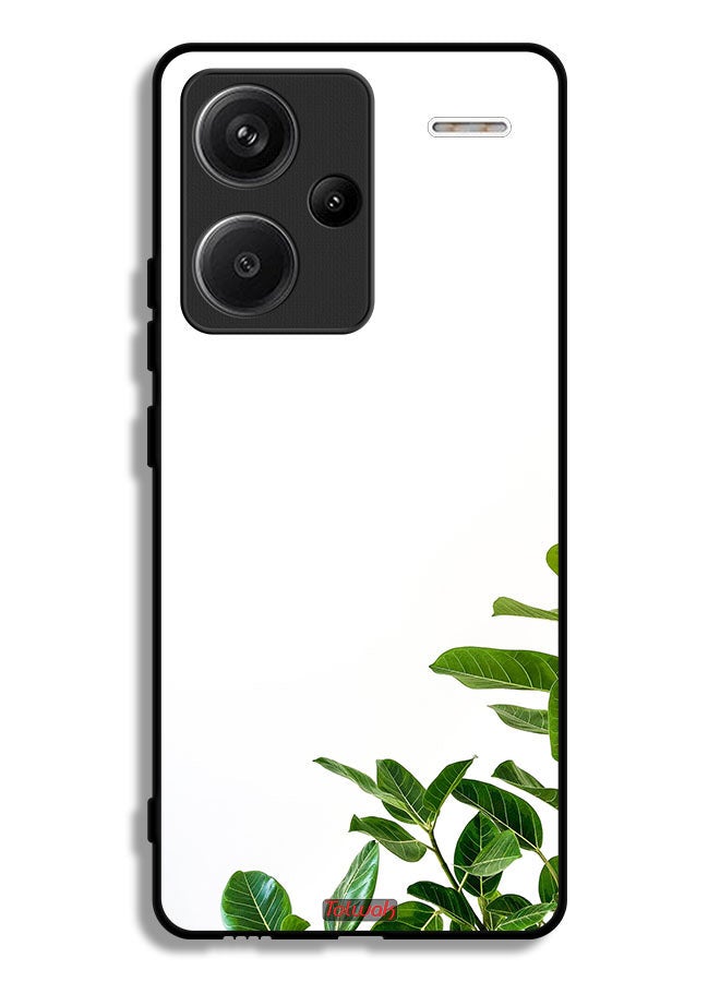 Tolwak Xiaomi Redmi Note 13 Pro Plus Protective Case Cover Josh Calabrese Leaves - Image 1