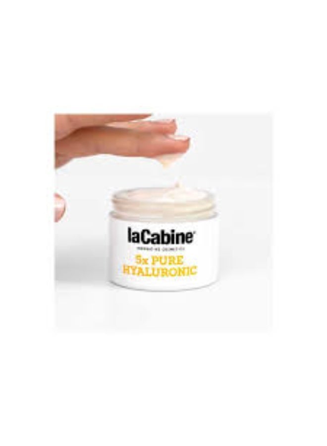 La Cabine 5x Pure Hyaluronic Face Cream 50ml - Image 3