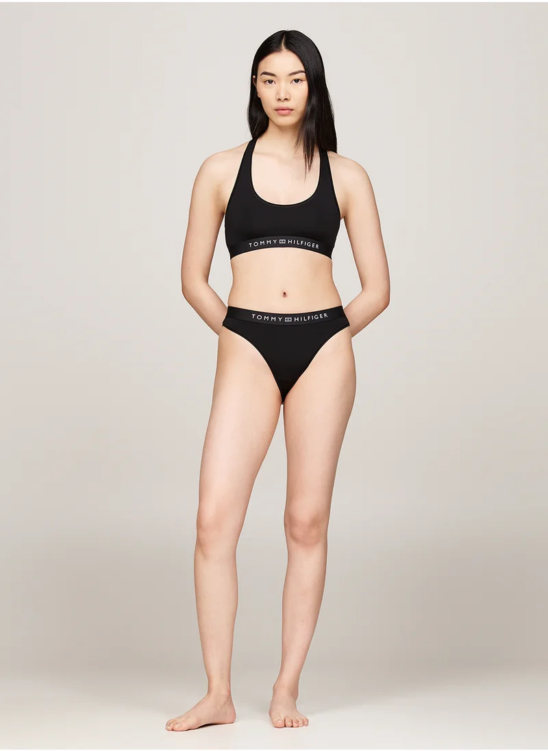 TOMMY HILFIGER Knitted Logo Band Bra