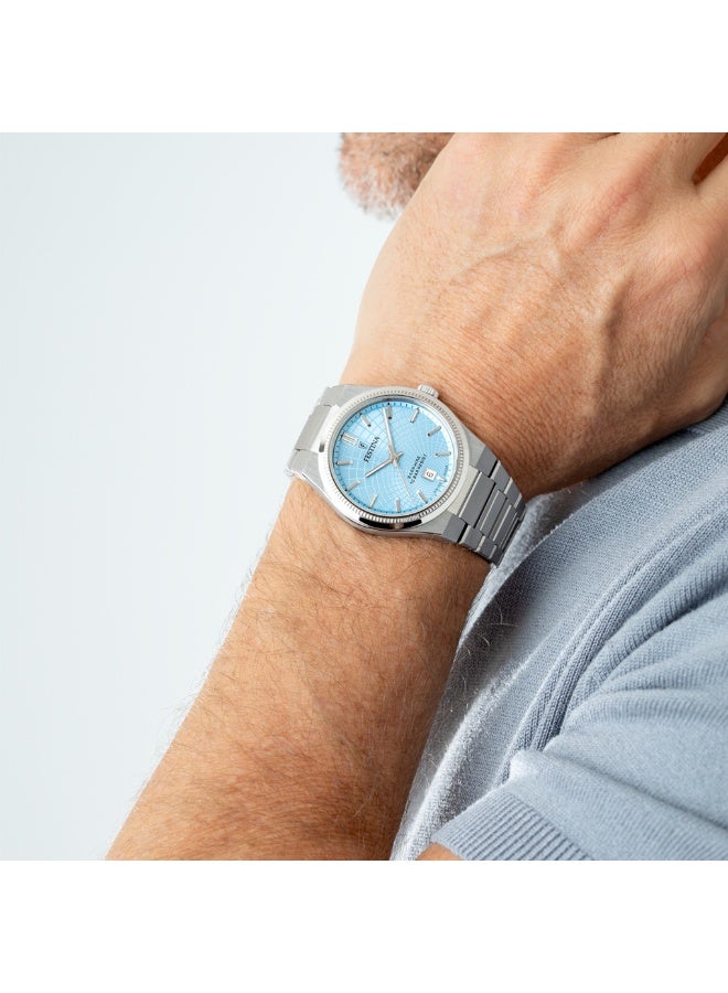 Festina Men's Swiss Made Watch RIVÉ F20051/3 Blue - Image 3