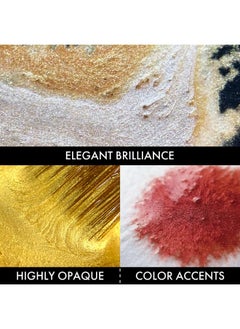 Kuretake Kuretake GANSAI TAMBI Watercolor Paint Set 24 Glittery Colors - Metallic, Professional-quality art supplies for artists adult painting aketching, Non-Toxic, Made in Japan  - Image 4