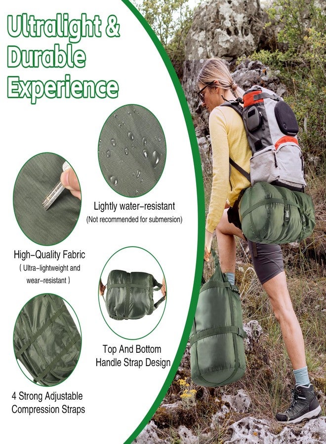 NewShot Compression Sack, Ultralight Portable Stuff Sack for Sleeping Bag - Image 5