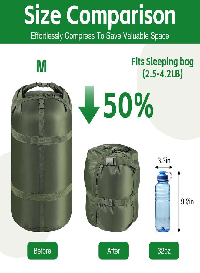 NewShot Compression Sack, Ultralight Portable Stuff Sack for Sleeping Bag - Image 3