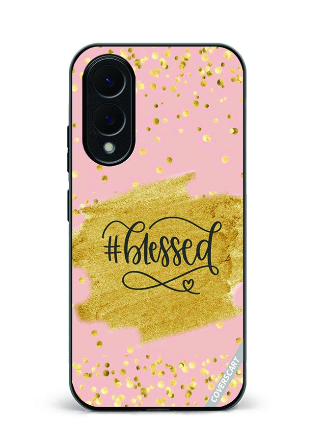 COVERSCART Protective Case Cover For Samsung Galaxy S25 Edge Blessed Design Multicolour