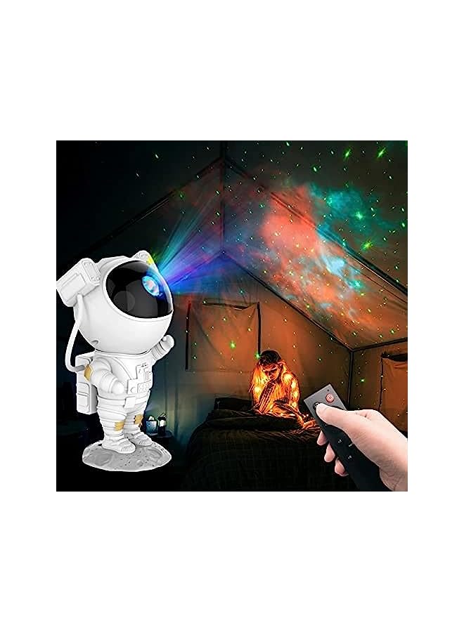 The Bros Kids Galaxy Star Led Projector Night Light with Timer Remote Control and 360°Adjustable Design Nebula Galaxy Projector for Children Adults Baby Bedroom Car Party Decoration and Game Rooms (Astronaut) - Image 2