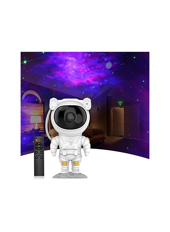 The Bros Kids Galaxy Star Led Projector Night Light with Timer Remote Control and 360°Adjustable Design Nebula Galaxy Projector for Children Adults Baby Bedroom Car Party Decoration and Game Rooms (Astronaut) - Image 3