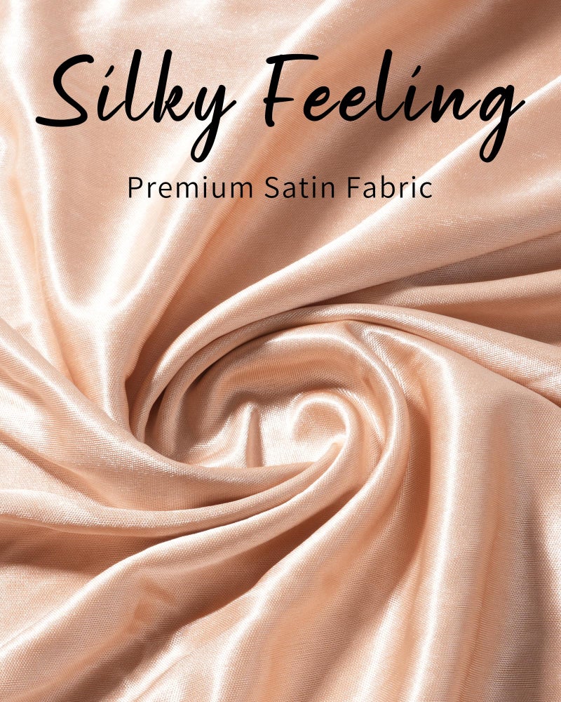 Sofier Satin Shawl Wraps for Women Evening Dresses Wedding Bridal Party Silky Scarf Formal Cover Up Bridesmaid Gifts - Image 3