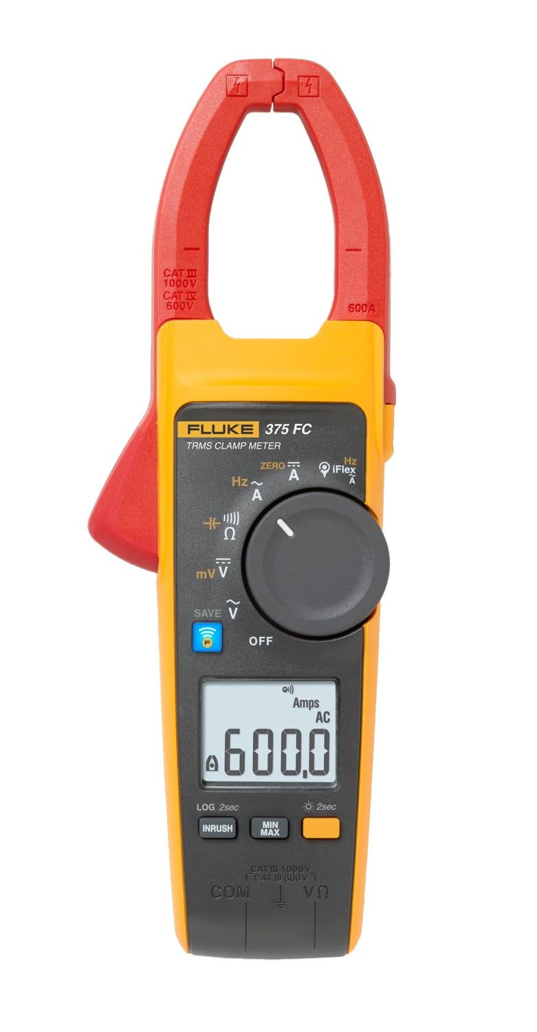 Fluke - FLUKE-375 FC 4695932 375 FC 600A Ac/Dc TRMS Wireless Clamp - Image 1