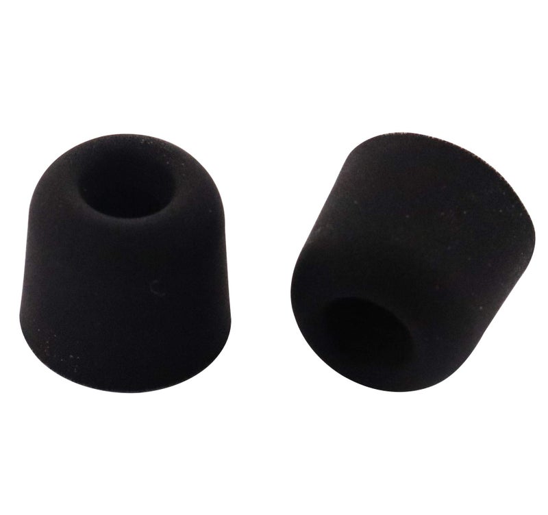 ALXCD Foam Ear Tips Compatible with 4.0mm Connect Hole, Medium Size 4 Pairs Soft Memory Foam Earbud Tips, Fit for Most in-Ear Headphones, Foam, Black Gray Red Blue - Image 2