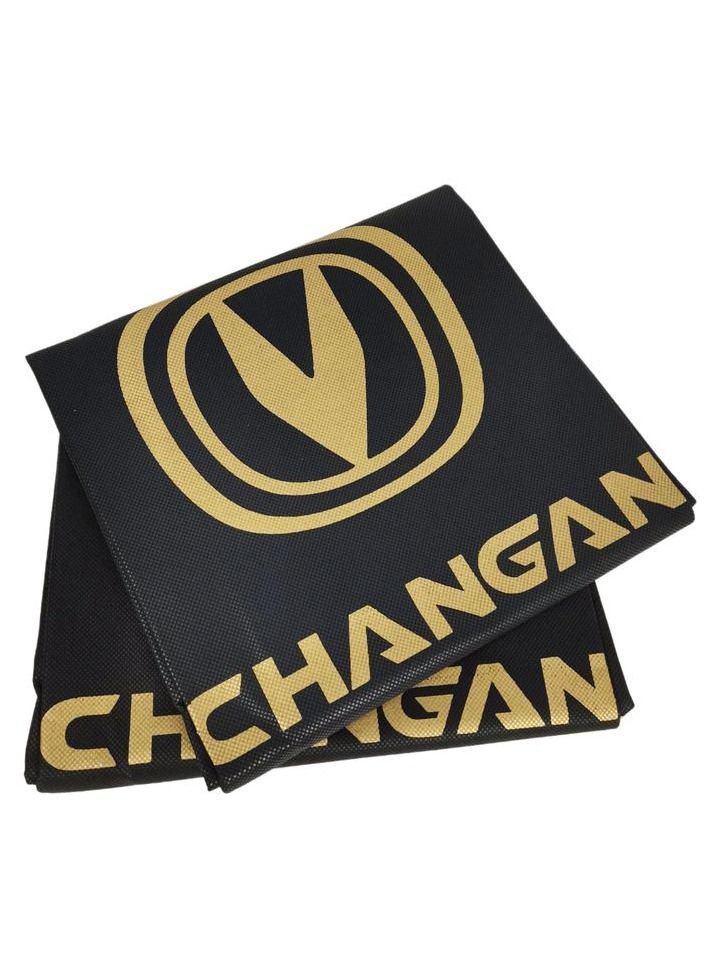 Changan Universal Car Seat Dust Dirt Protection Cover, Extra Protection For Your Seat 2 Pcs Set, Car Seat Cover, White - Image 1