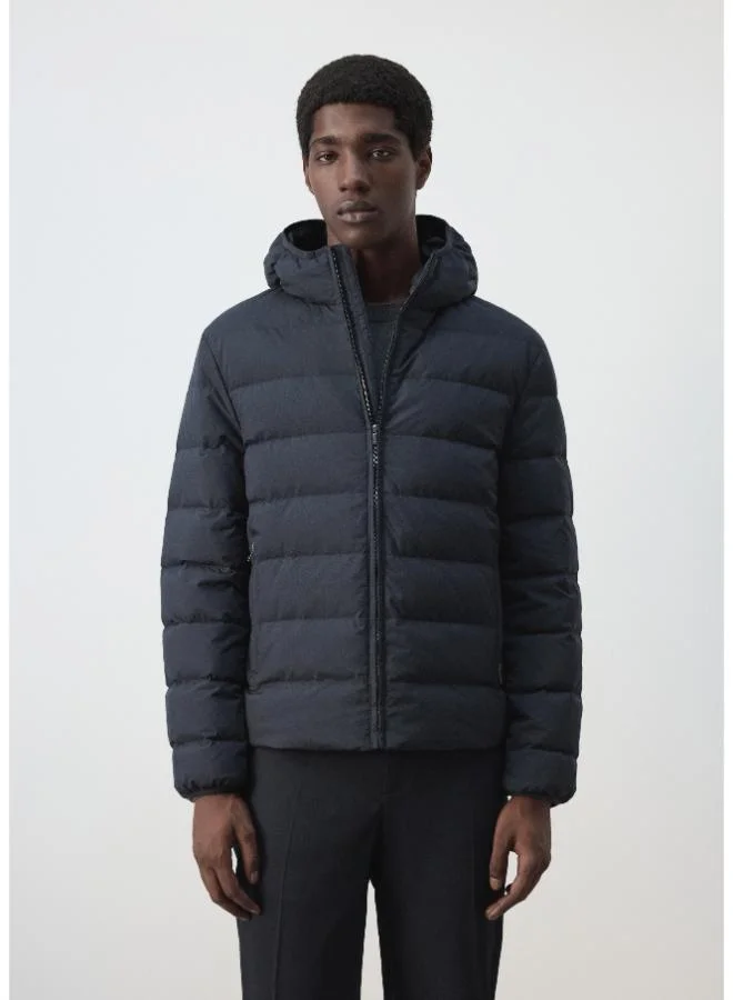 Mango Man Padded Jacket, 80% Down, Water-Repellent