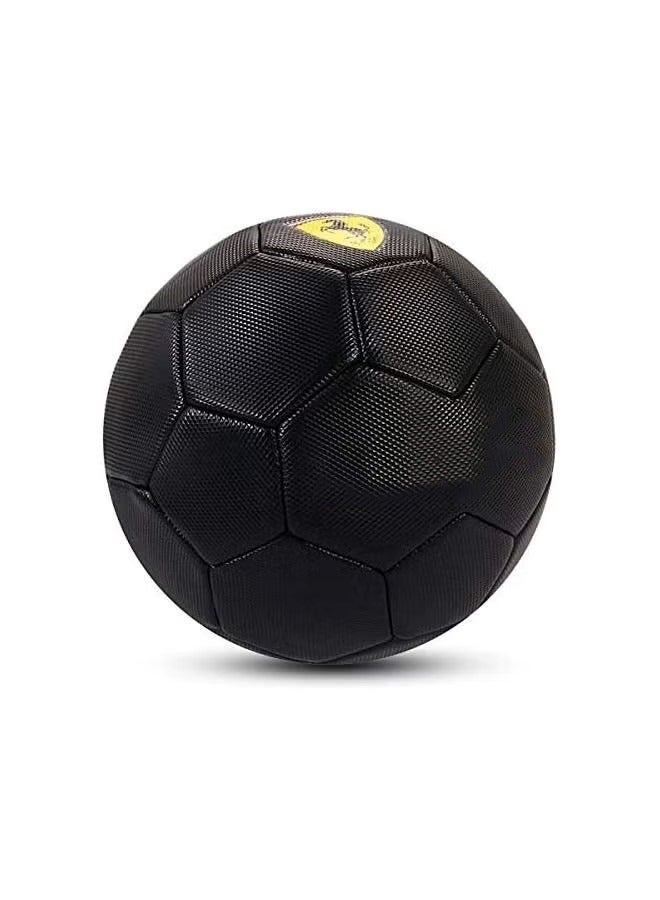 Ferrari FERRARI 5 MACHINE SEWING SOCCER BALL black two RED lines F611 - Image 2