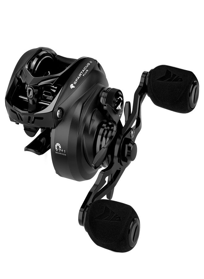 KastKing Spartacus II Plus Baitcasting Reels with 8.0:1 Gear Ratio, Left - Image 1