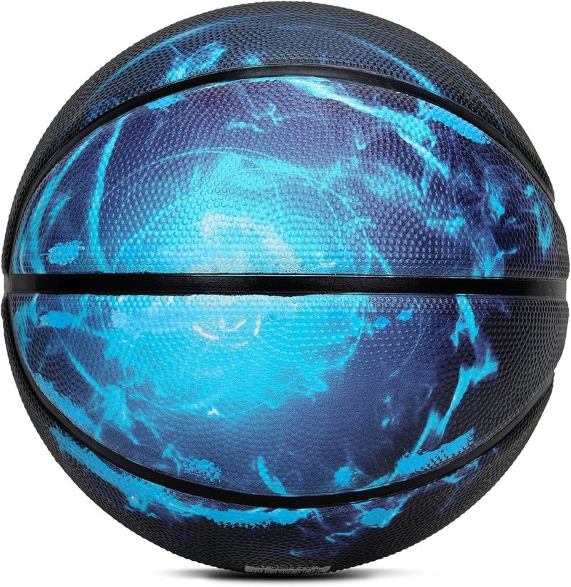And1 Chaos Basketball: Official Regulation Size 7 (29.5 inches) Rubber - Deep Channel Construction Streetball, Made for Indoor Outdoor Basketball Games - Image 2