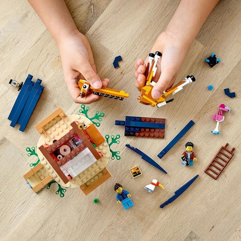 LEGO Creator 3in1 Safari Wildlife Tree House Building Kit (397 Pieces) - Image 5