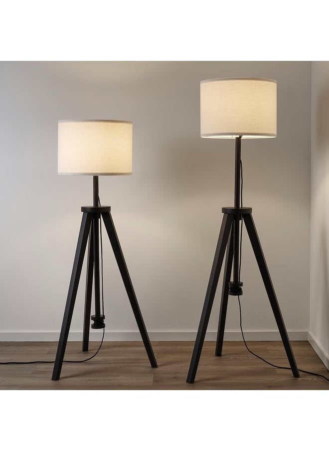 erorex Floor lamp, brown ash/white  - Image 3