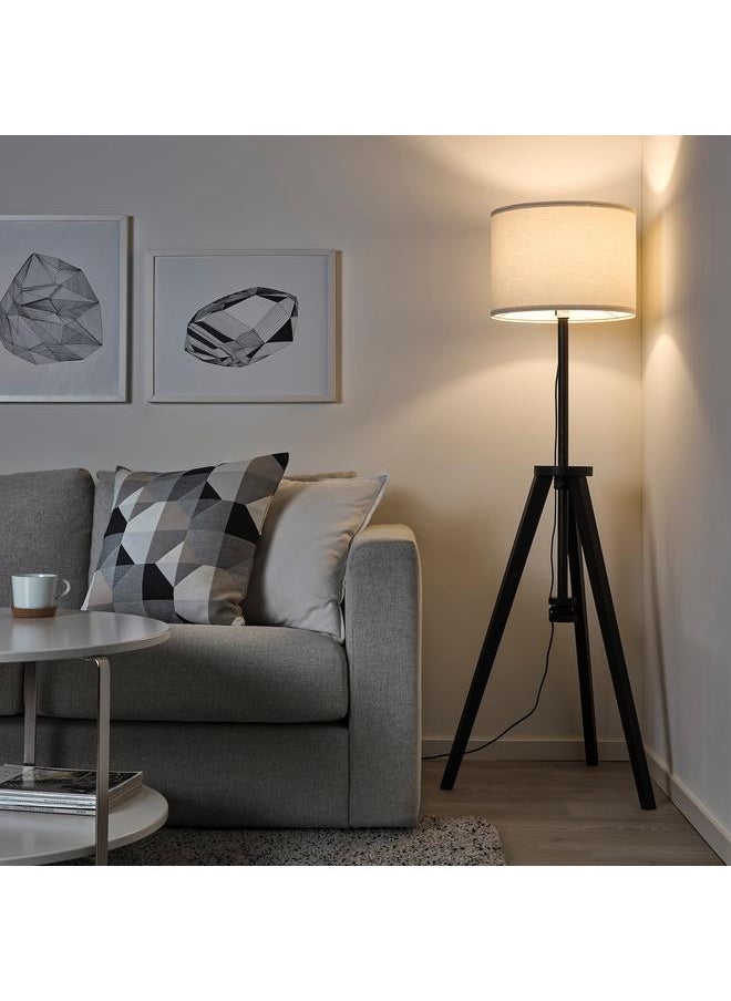 erorex Floor lamp, brown ash/white  - Image 2