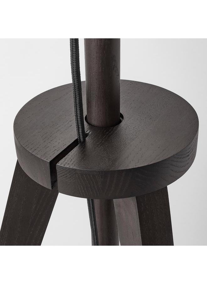 erorex Floor lamp, brown ash/white  - Image 5