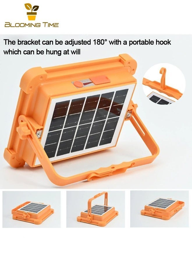 بلومنغ تايم الإضاءة الشمسية ، في الهواء الطلق انفجار ضوء ، ضوء الفيضانات ، ماء الطوارئ التخييم في الهواء الطلق ضوء المحمولة - Image 3