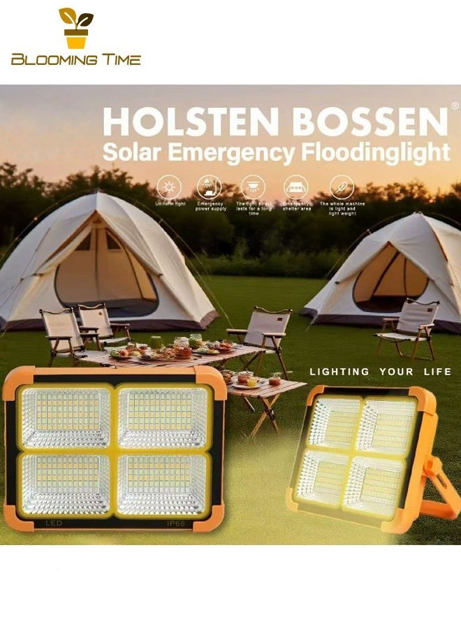 بلومنغ تايم الإضاءة الشمسية ، في الهواء الطلق انفجار ضوء ، ضوء الفيضانات ، ماء الطوارئ التخييم في الهواء الطلق ضوء المحمولة - Image 1