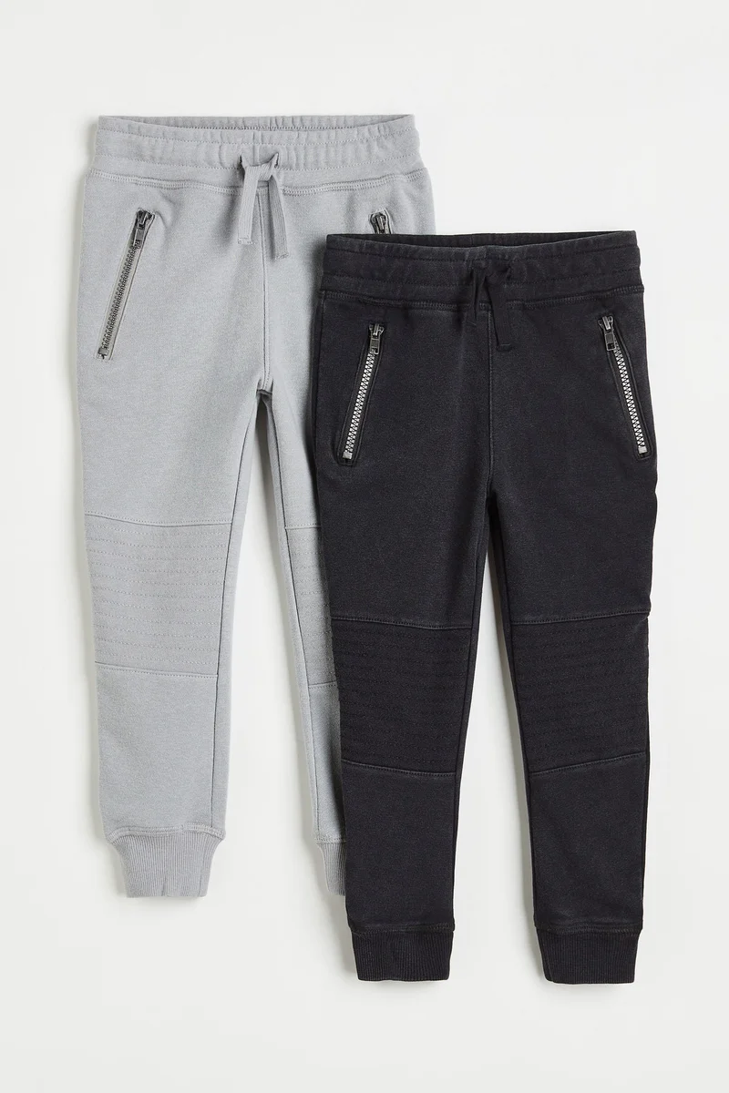 H&M 2-pack biker joggers