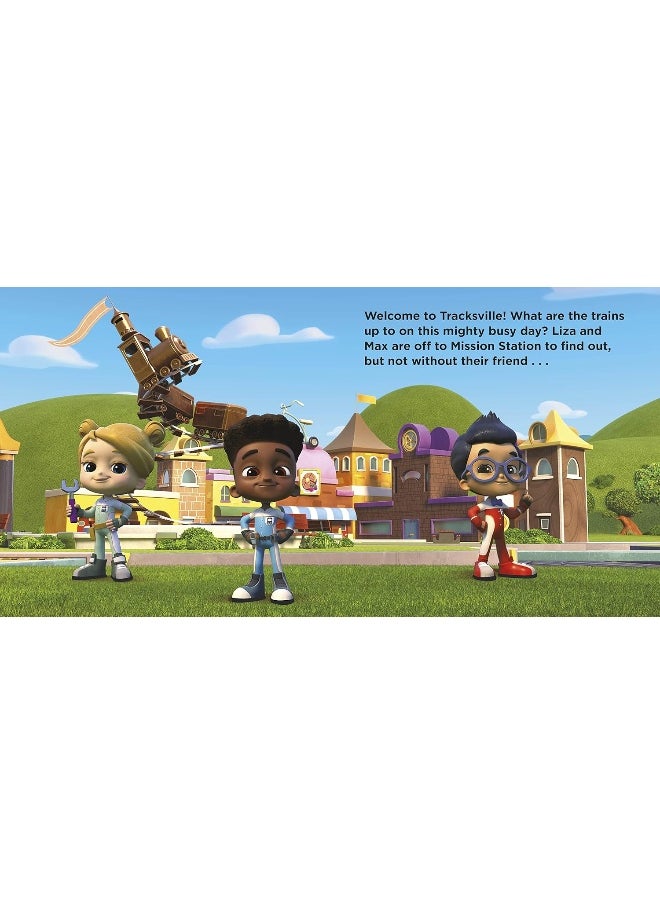 A Mighty Day in Tracksville!: A Lift-the-Flap Book  - Image 2
