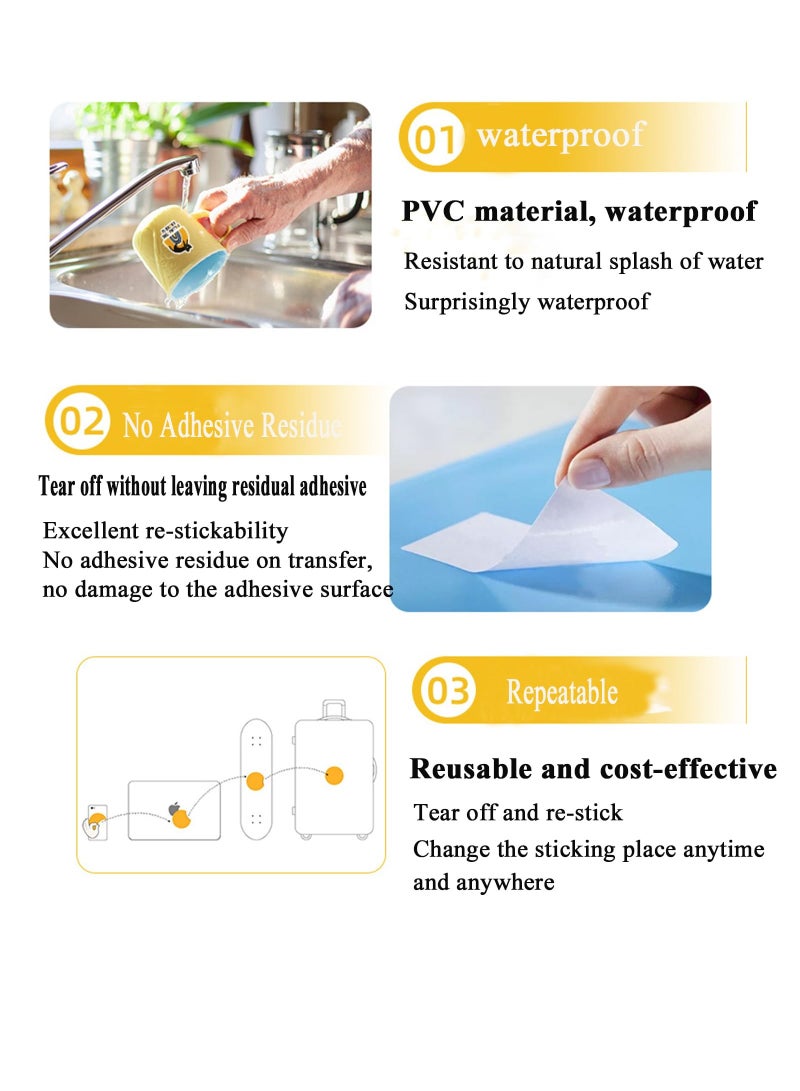 SYOSI 100 Pcs Water Bottle Stickers for Kids, Cute Stickers for Water Bottles, Vinyl Waterproof Stickers Aesthetic Laptop Sticker for Laptops, Skateboards, Cars, Phones, Computers, and Travel Suitcases - Image 4