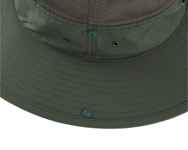 Connectyle Sun Hat for Men Women Wide Brim UV Sun Protection Safari Hat Outdoor Fishing Hiking Hats Light Army Green - Image 5