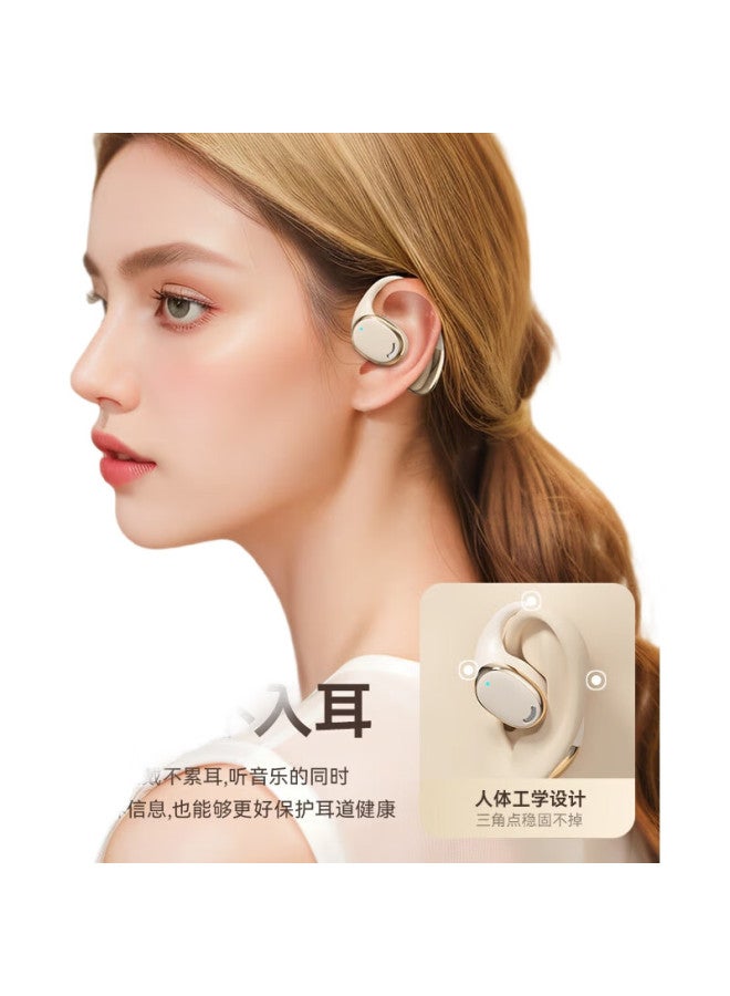 Chigo Bluetooth Headphones, Non-In Air Conduction, Ear-Hook Style, For Sports, Running, Cycling, Long Battery Life, Call Noise Reduction, Black - Image 2