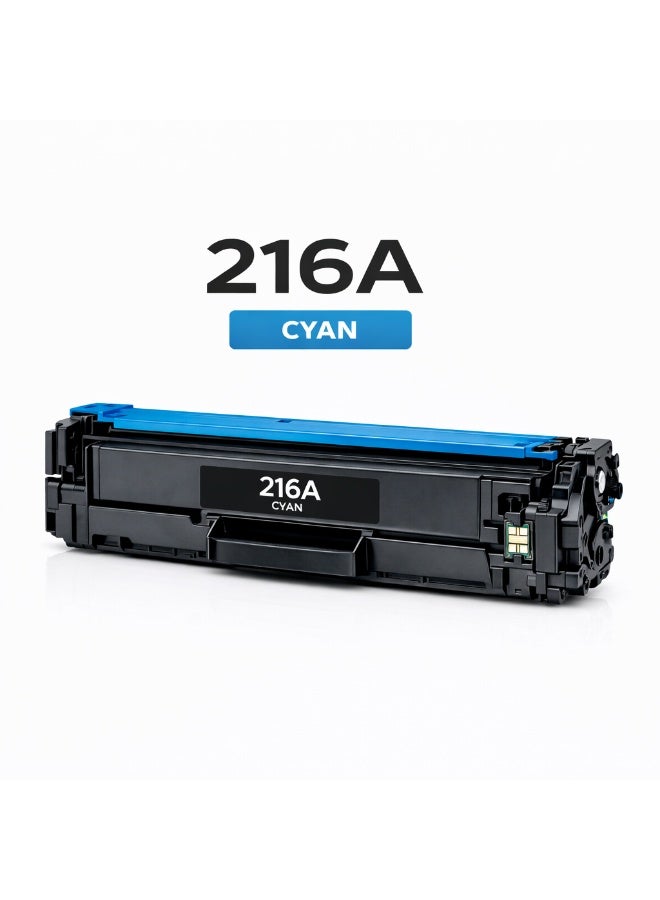 مالتي كلر خرطوشة حبر متوافقة HP 216A سماوي (W2411A) – حبر ليزر عالي الجودة - Image 2