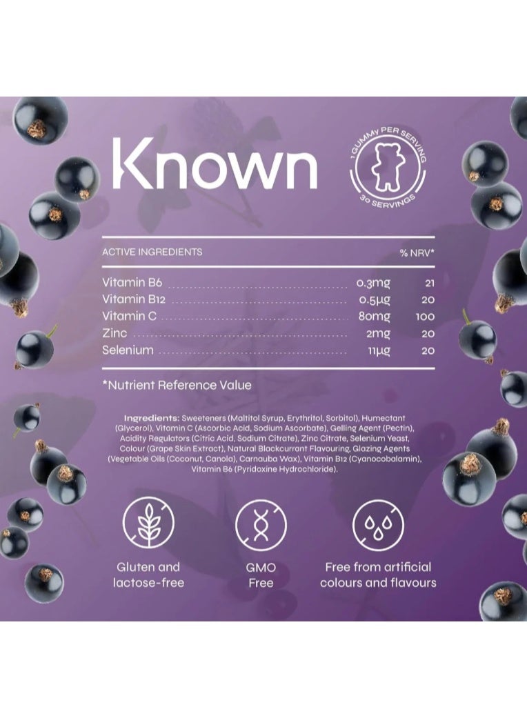 Known Kids Vitamin C Gummies Sugar Free – Immune Support Zinc & C Boost - Image 5
