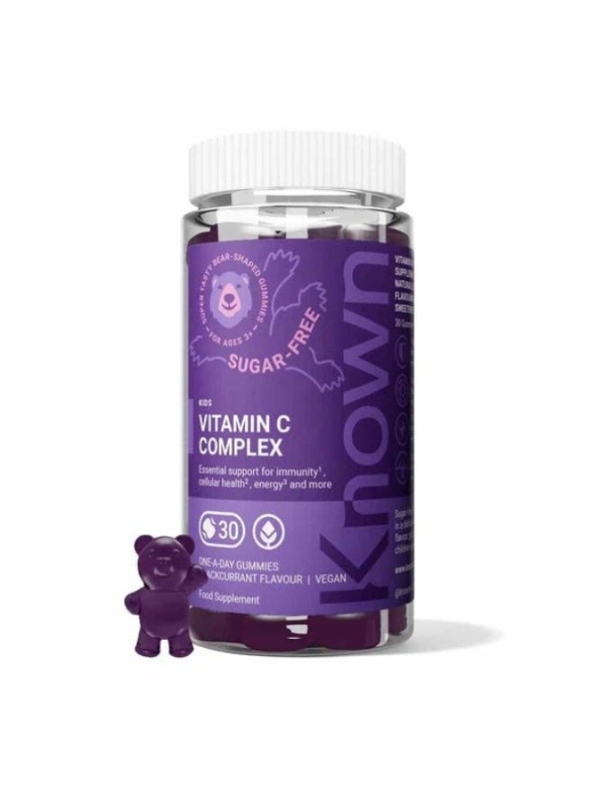 Known Kids Vitamin C Gummies Sugar Free – Immune Support Zinc & C Boost - Image 1