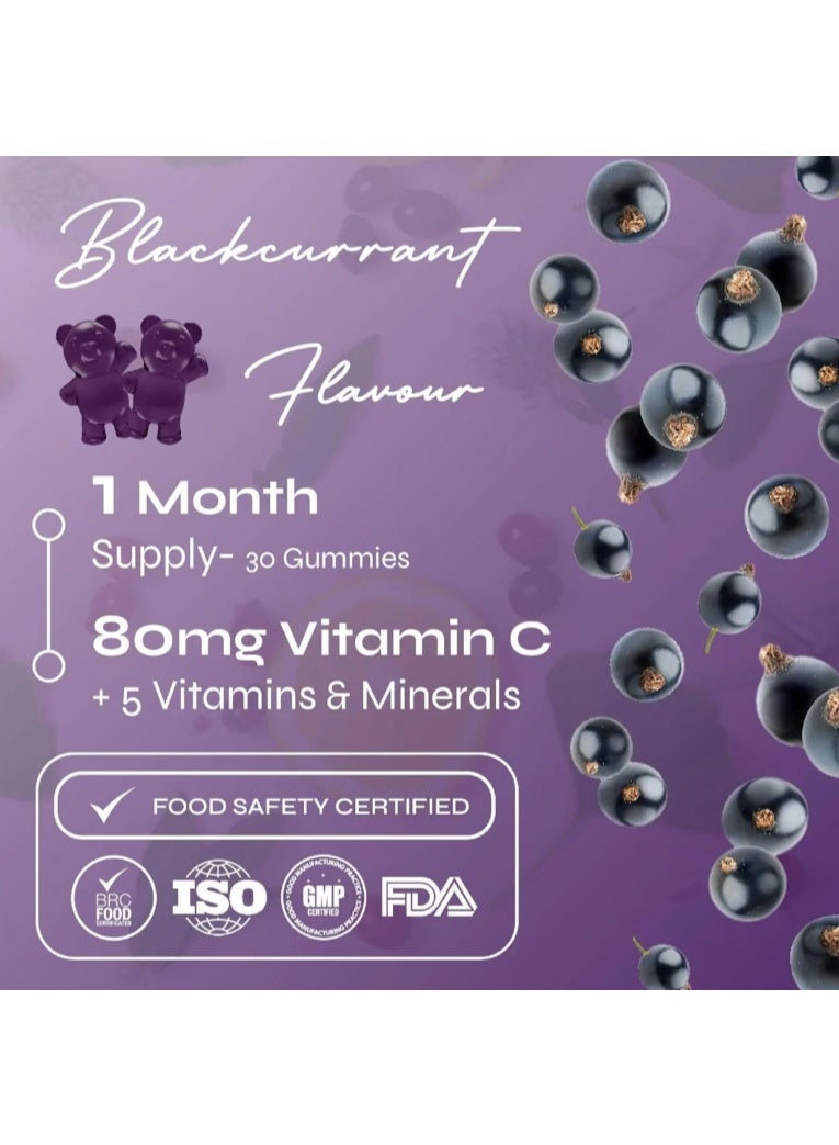 Known Kids Vitamin C Gummies Sugar Free – Immune Support Zinc & C Boost - Image 3