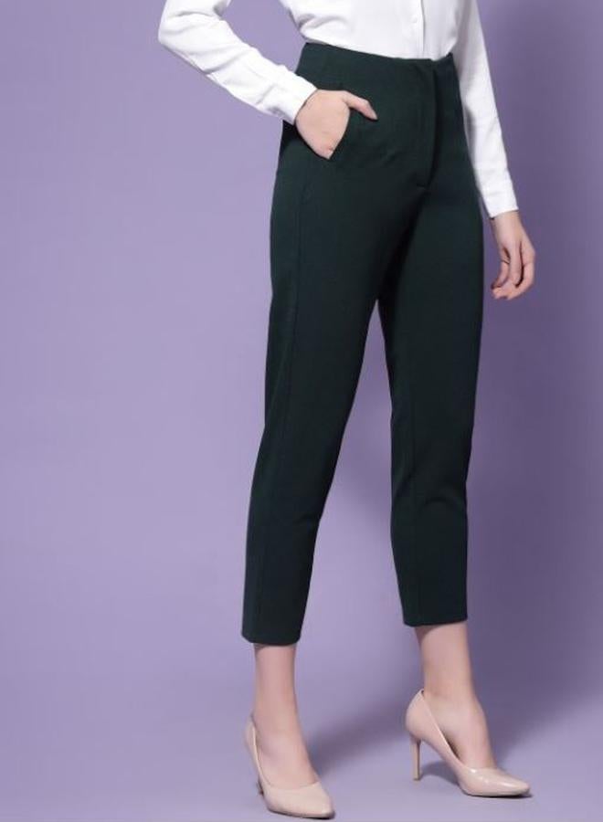 كاجوالي بنطلون كروب بخصر مرتفع وقصة ضيقة من كاسواللي - Image 4