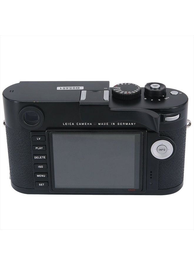 Haoge THB-M24B Metal Hot Shoe Thumb Up Rest Hand Grip for Leica M Typ240 M240, M-P Typ 240 M240P, M Typ262 M262, M-D Typ 262 Camera Black - Image 3