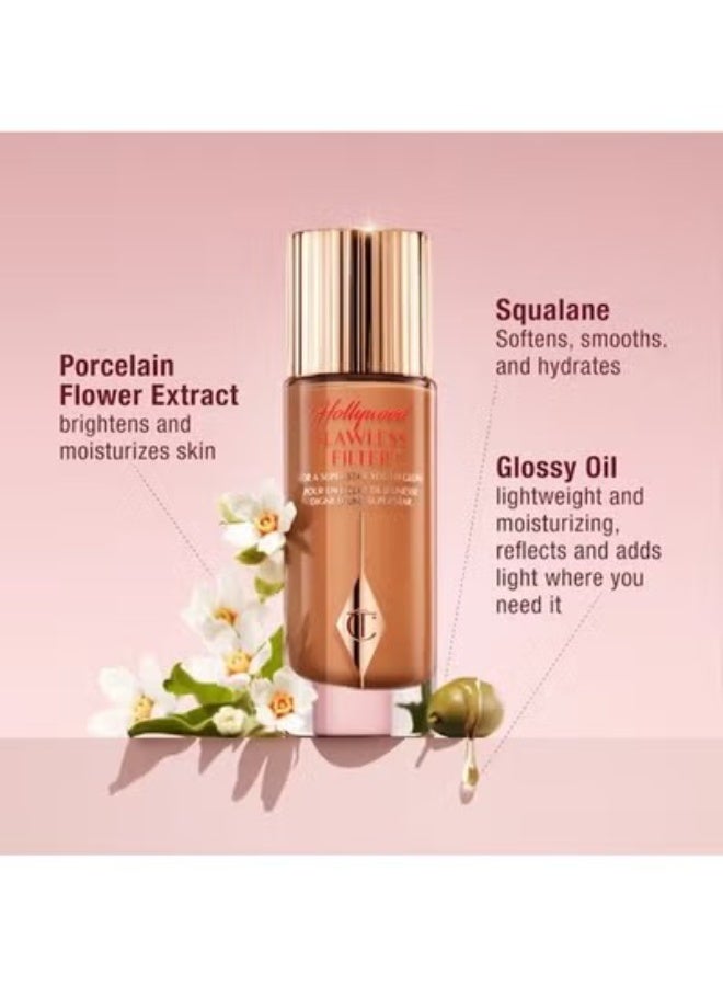 Charlotte Tilbury Hollywood Flawless Filter Liquid Highlighter 30ml - 4 Medium - Olive Shade for Medium Skin Tones - Image 4