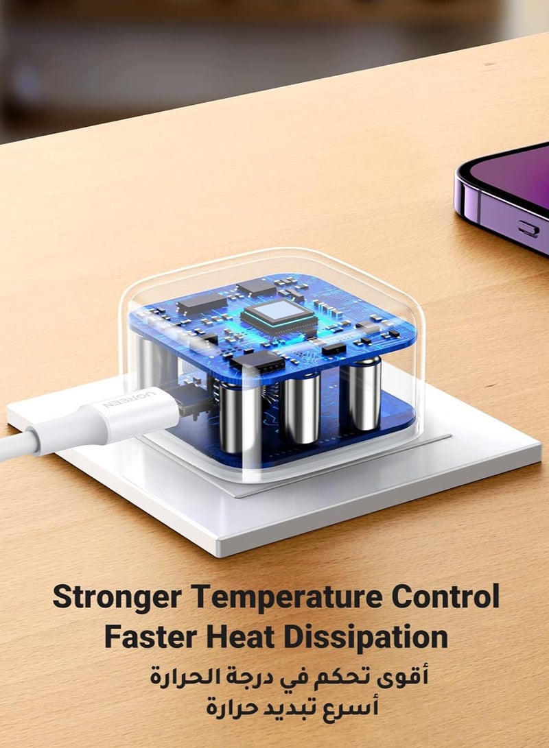 REBENUO 30W Charger for iPhone 15 Pro USB-C Type C Power Adapter 30W PD Fast Charging - Image 4