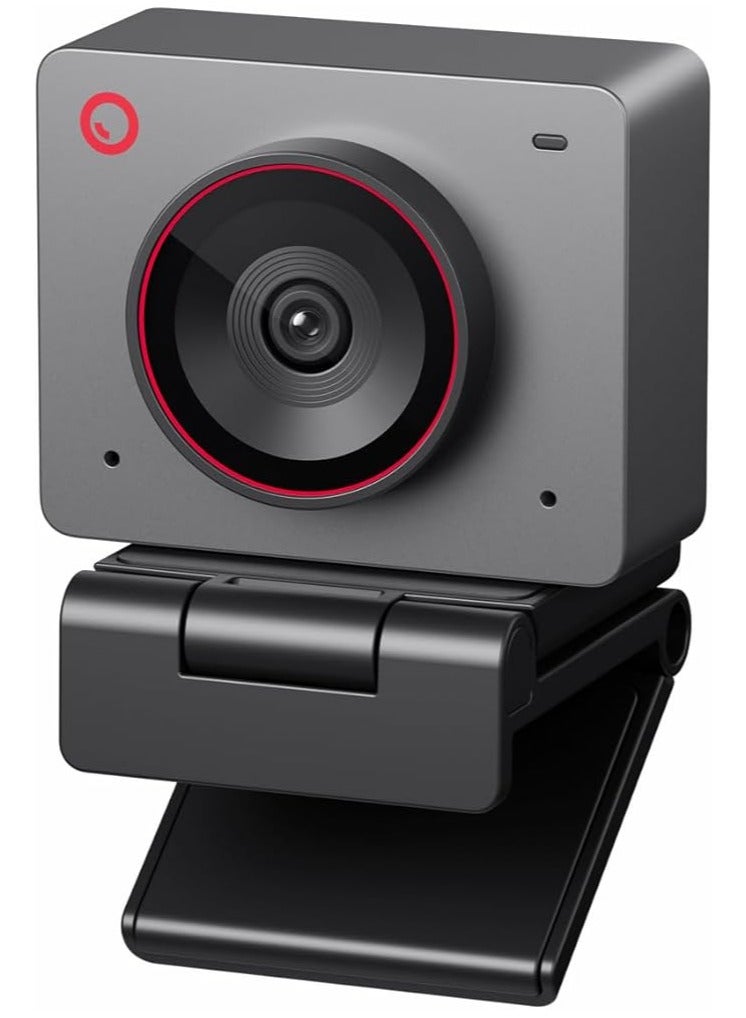 OBSBOT Meet 2-4K Webcam for PC Space Grey, Mini in Size, Mighty in Sight