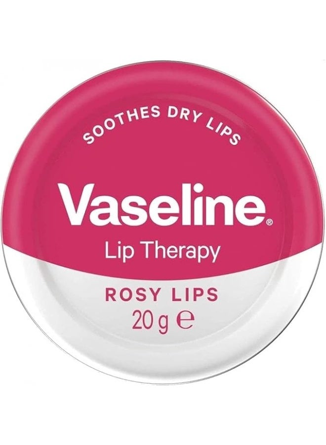 Vaseline Lip Therapy Rosy Lips Soothes Dry Lips 20G 1 pc